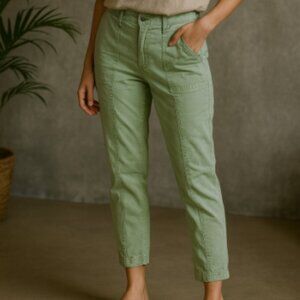 Zara Mint Green Denim Pants
